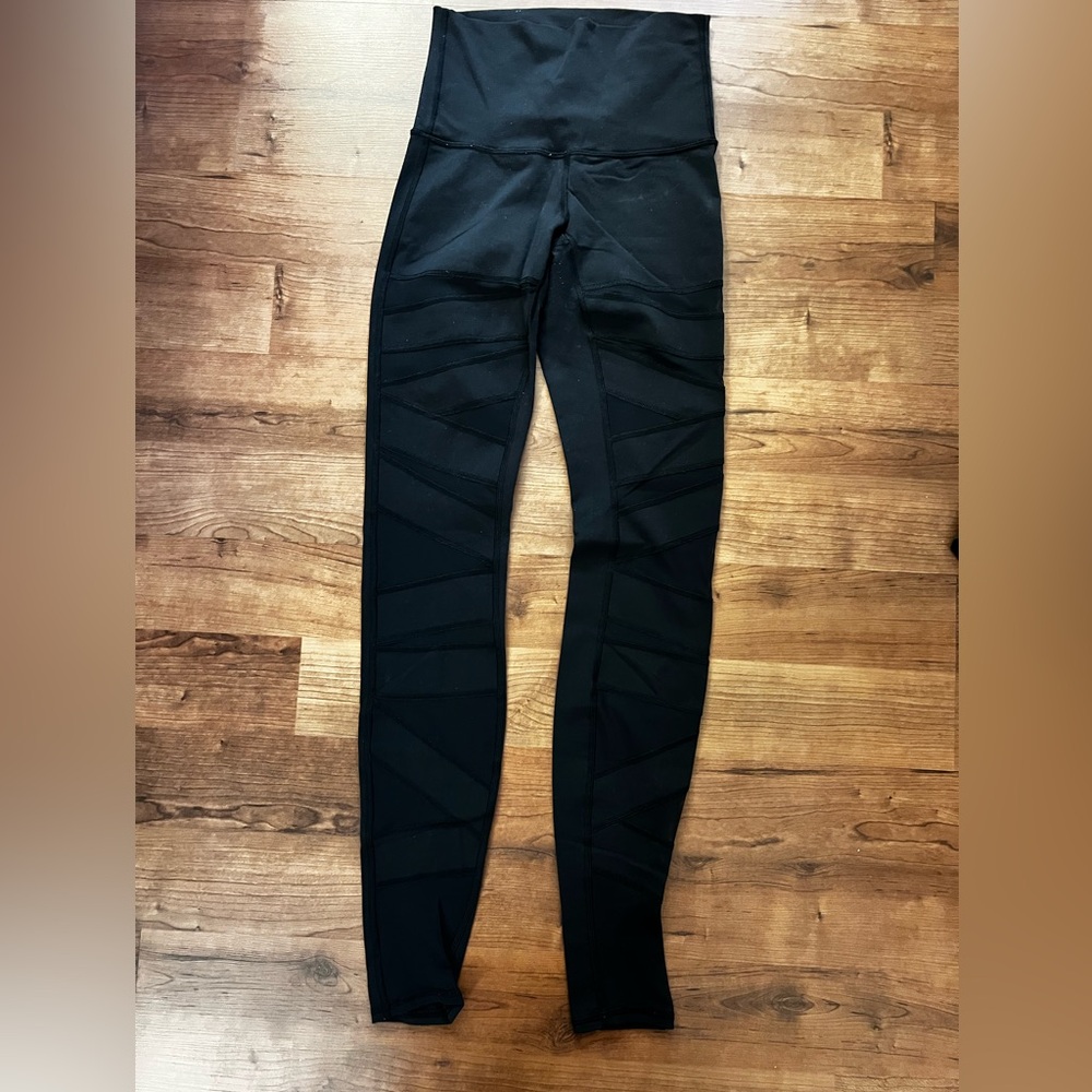 LULULEMON WUNDER UNDER  HIGH WAISTED LEGGINGS SIZE SMALL